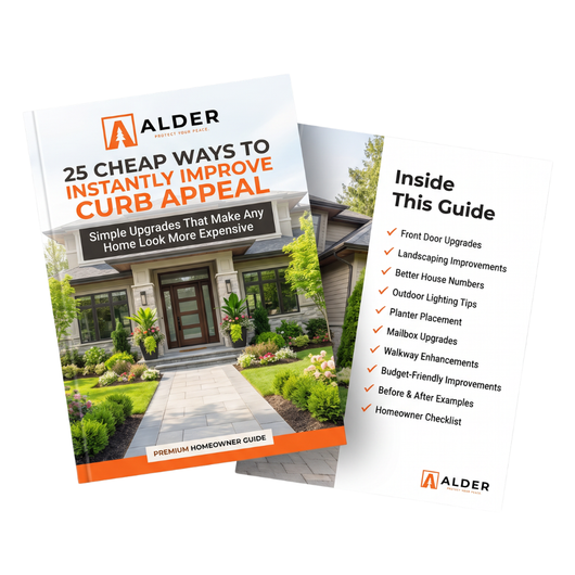 25 Cheap Ways To INSTANTLY Improve Curb Appeal | E-Book